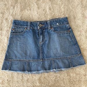 Gap women’s mini denim skirt